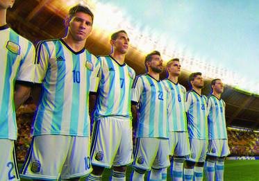 Messi &eacute; a principal estrela da Argentina