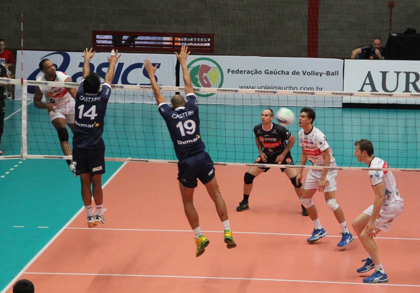 Kappesberg/Canoas &eacute; bicampe&atilde;o ga&uacute;cho de v&ocirc;lei