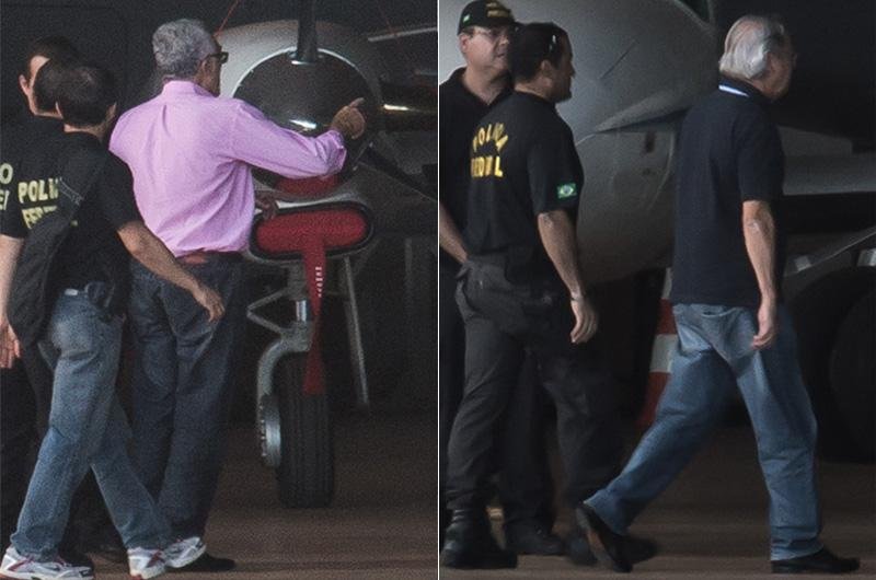 Dirceu, Genoino e Del&uacute;bio j&aacute; est&atilde;o no regime semiaberto