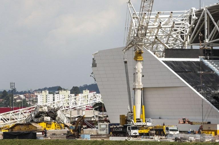 Odebrecht informa que obras da Arena Corinthians ser&atilde;o retomadas na segunda