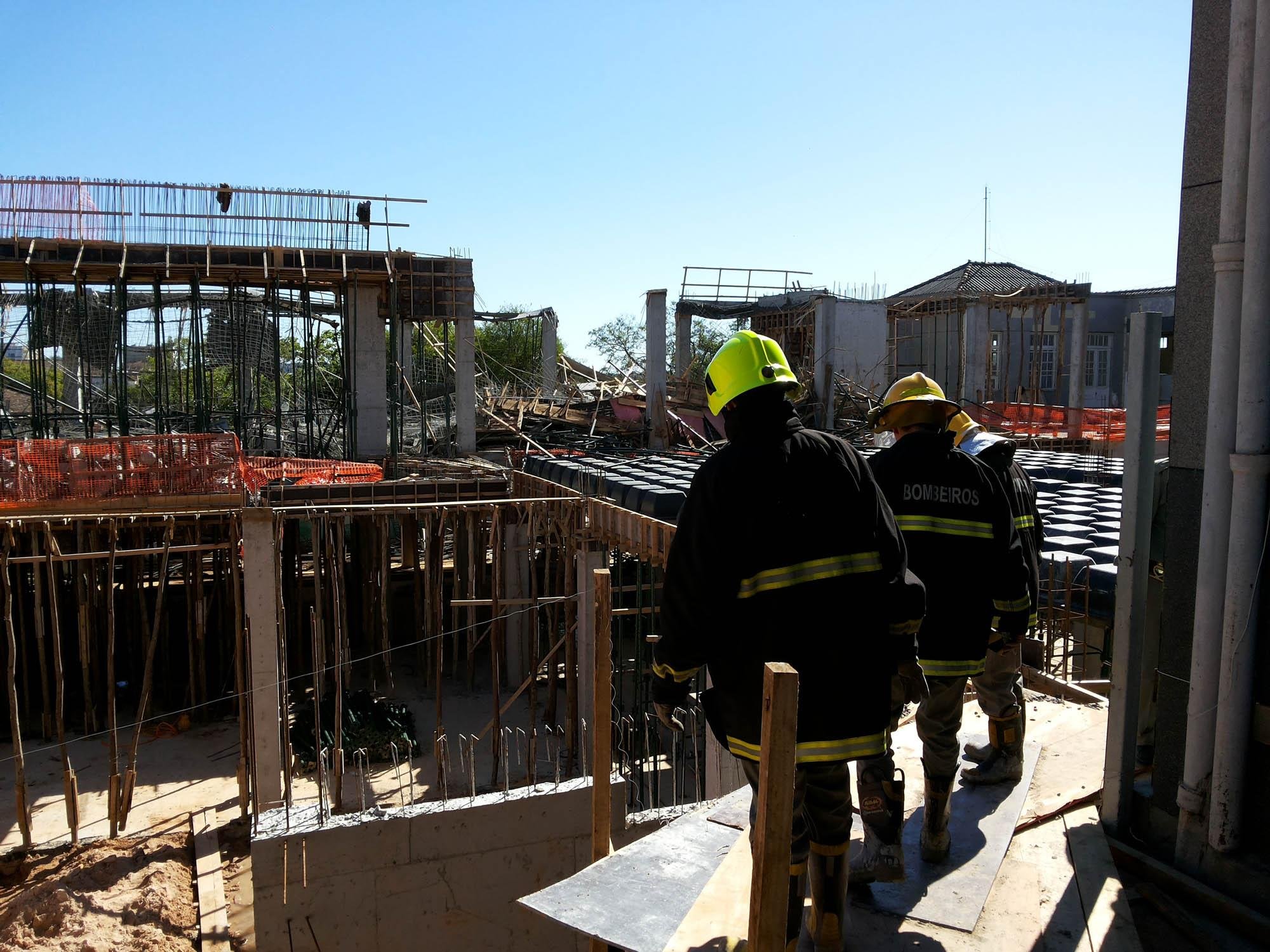Homens trabalhavam na constru&ccedil;&atilde;o de pr&eacute;dio da Unipampa