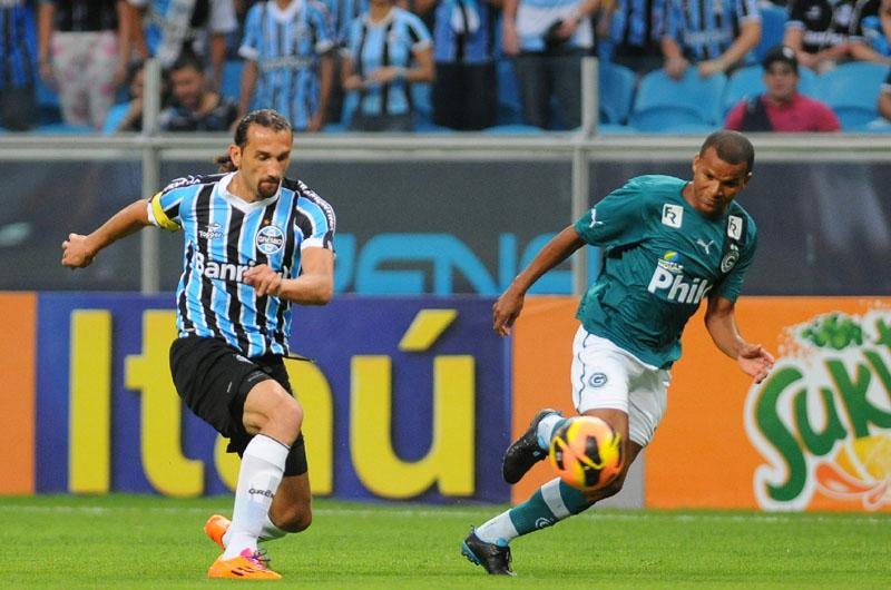 Barcos colocou o Gr&ecirc;mio em vantagem no placar no primeiro tempo