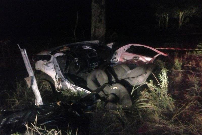 Homem perdeu o controle do ve&iacute;culo no km 10 da ERS 142, em N&atilde;o-Me-Toque