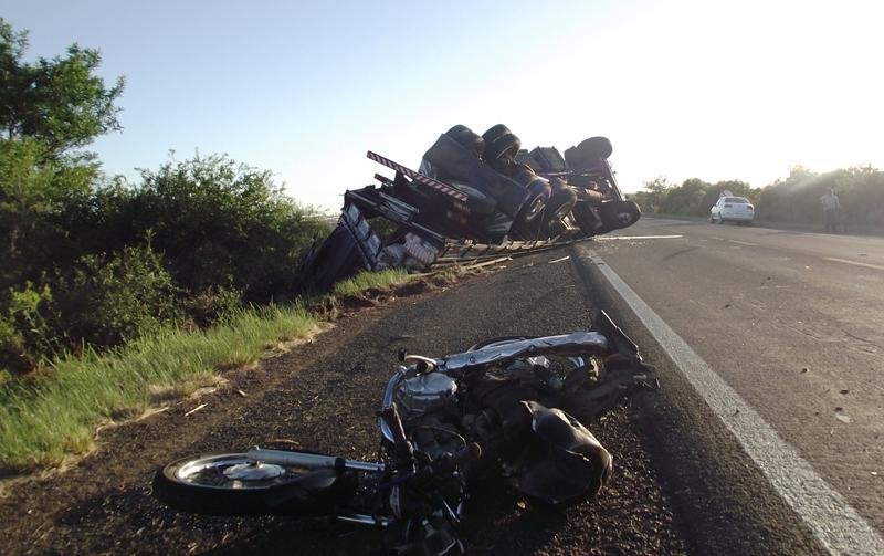 Acidente ocorreu na BR 290, em Alegrete