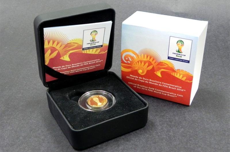 BC lan&ccedil;ar&aacute; moedas comemorativas da Copa do Mundo de 2014