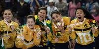 Meninas do handebol estão confiantes para Olimpíadas de 2016