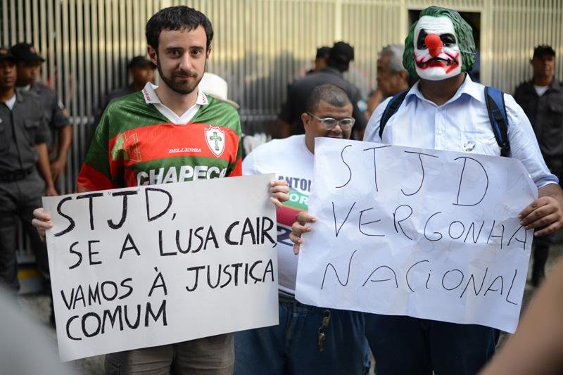 Recurso da Lusa foi rejeitado e resultado mant&eacute;m o Fluminense na S&eacute;rie A do Brasileir&atilde;o