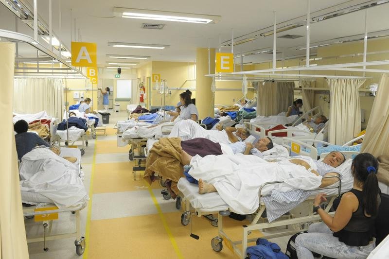 Emerg&ecirc;ncias dos hospitais t&ecirc;m superlota&ccedil;&atilde;o em Porto Alegre