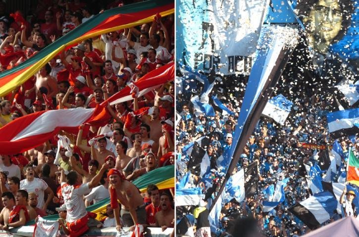 Colorados e gremistas que causaram problemas foram punidos