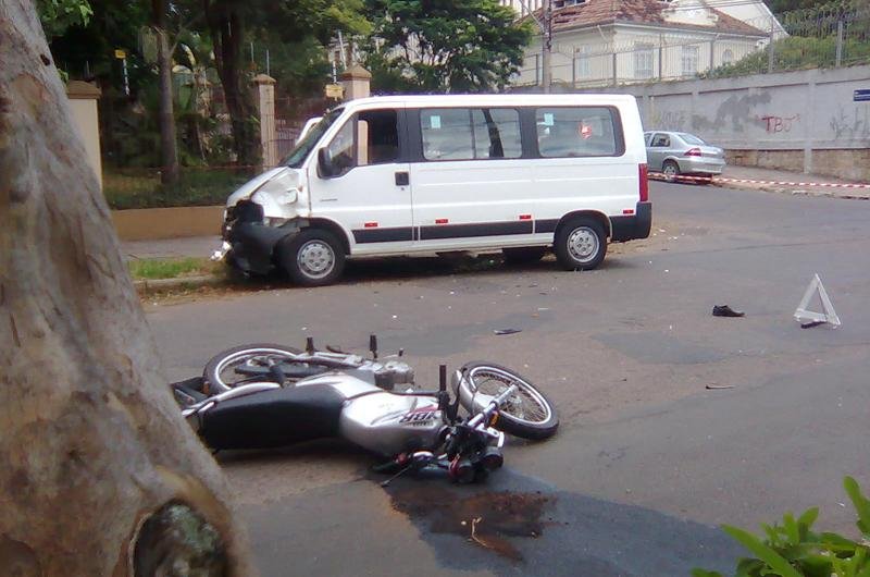 Acidente ocorreu no bairro Santo Ant&ocirc;nio
