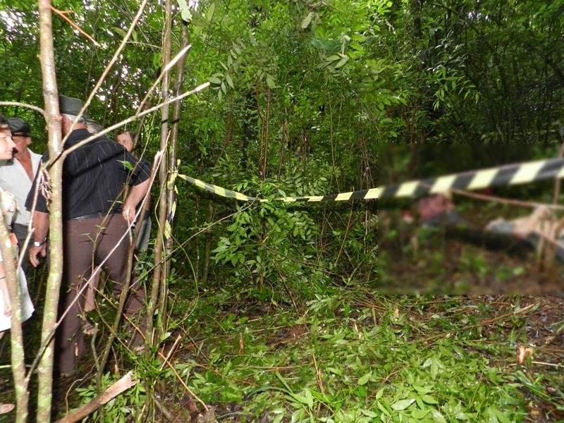 Corpos foram encontrados em matagal da Linha Geraldo, 