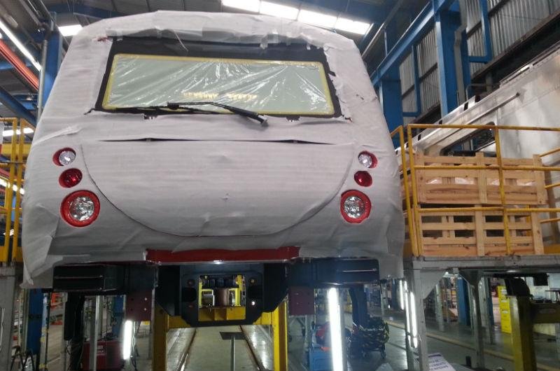 Primeiro trem de nova frota est&aacute; em fase final de fabrica&ccedil;&atilde;o