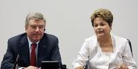 Thomas Bach se reuniu com Dilma nesta terça