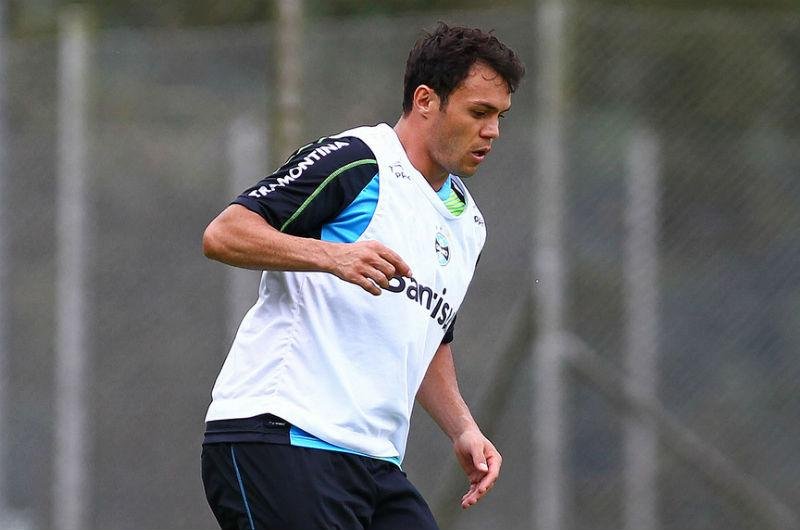 Kleber foi poupado do treino do Gr&ecirc;mio