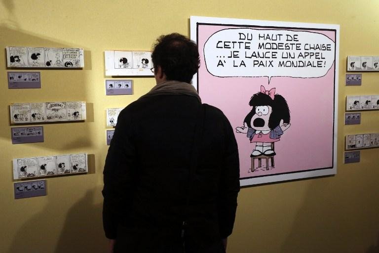 Personagem de quadrinhos criada pelo argentino Quino apareceu pela 1&ordf; vez no jornal em setembro de 64