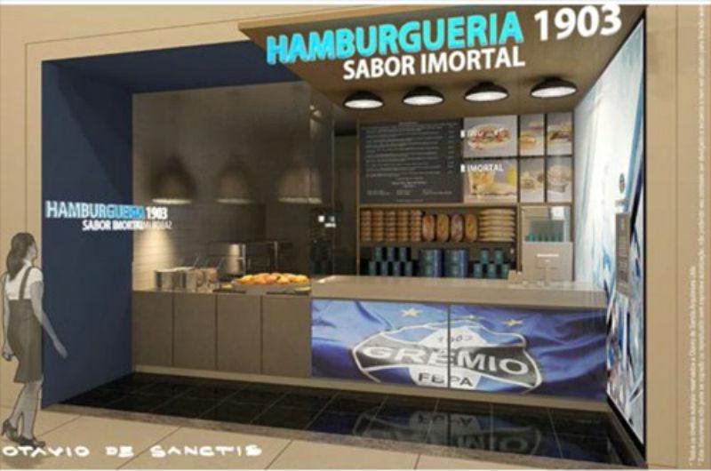 Torcida escolhe nome para rede de fast food do Gr&ecirc;mio