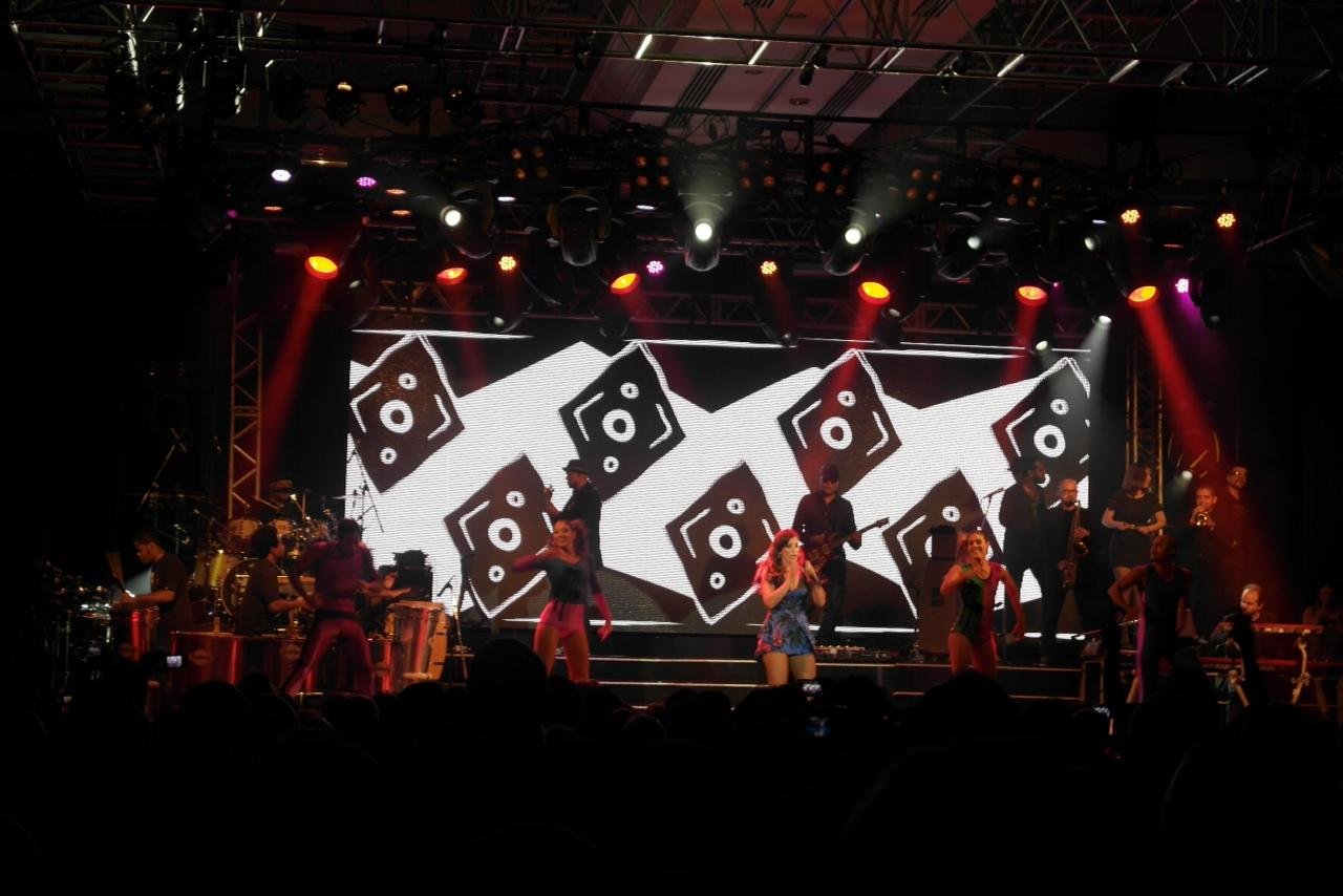 Ivete Sangalo foi uma das atra&ccedil;&otilde;es em Punta