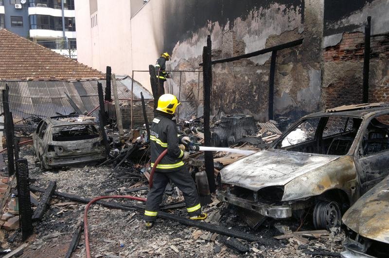 Local foi isolado para a per&iacute;cia no centro da cidade