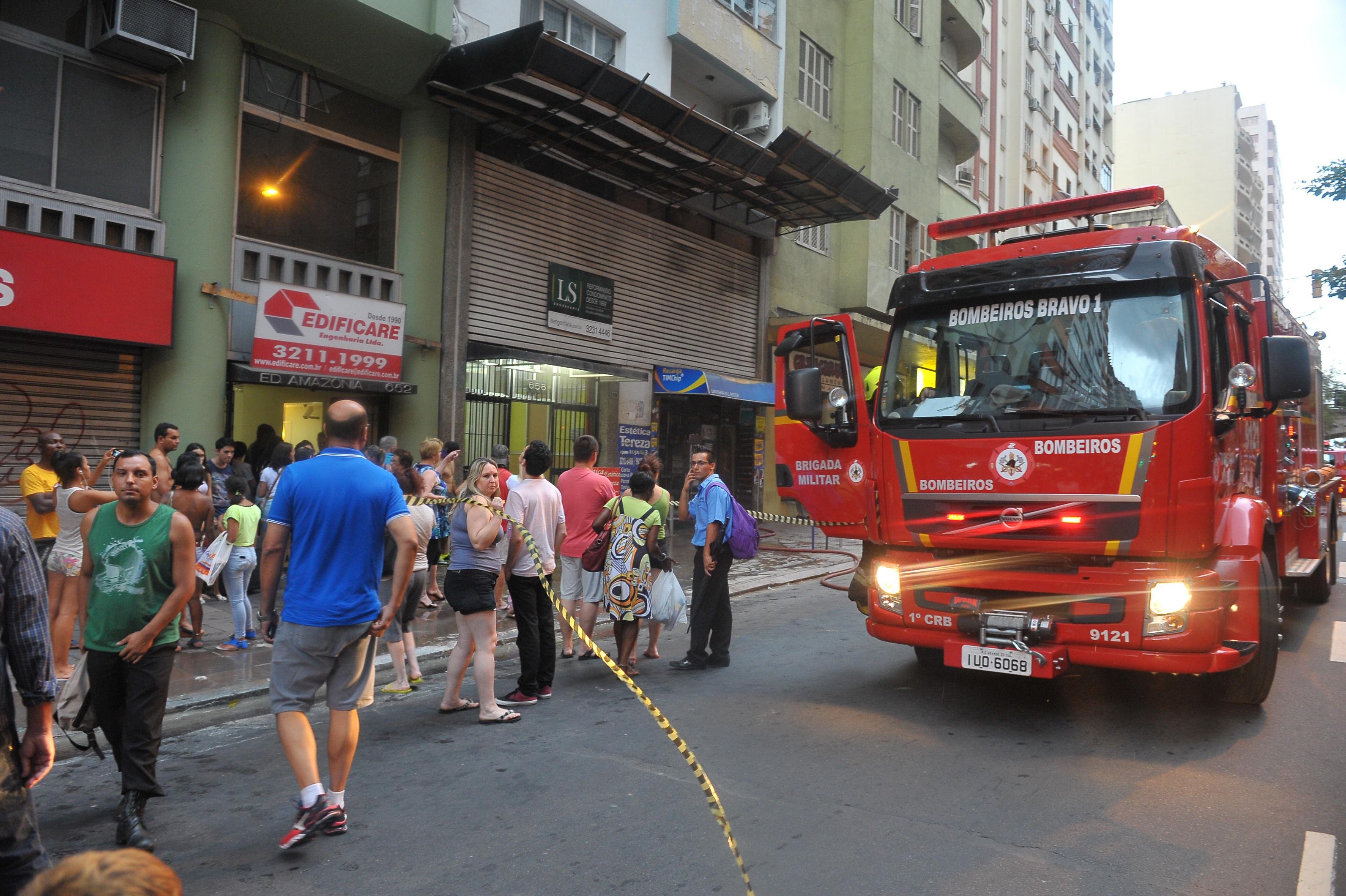 N&atilde;o houve feridos no inc&ecirc;ndio