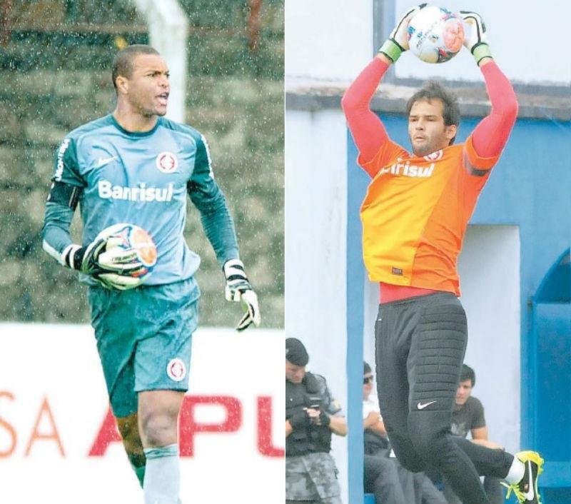 Dida e Muriel disputam vaga no gol do Inter