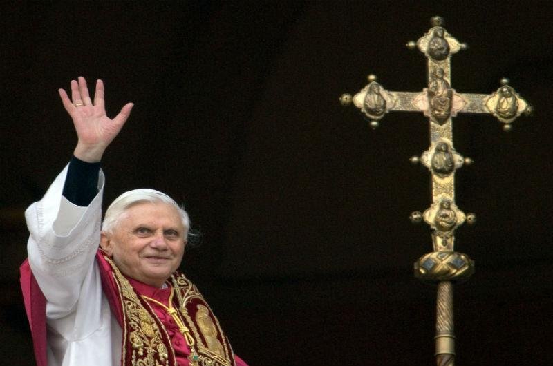 Bento XVI renunciou ao posto em fevereiro de 2012