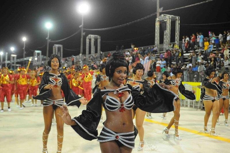 O carnaval ga&uacute;cho tamb&eacute;m teve suas musas 