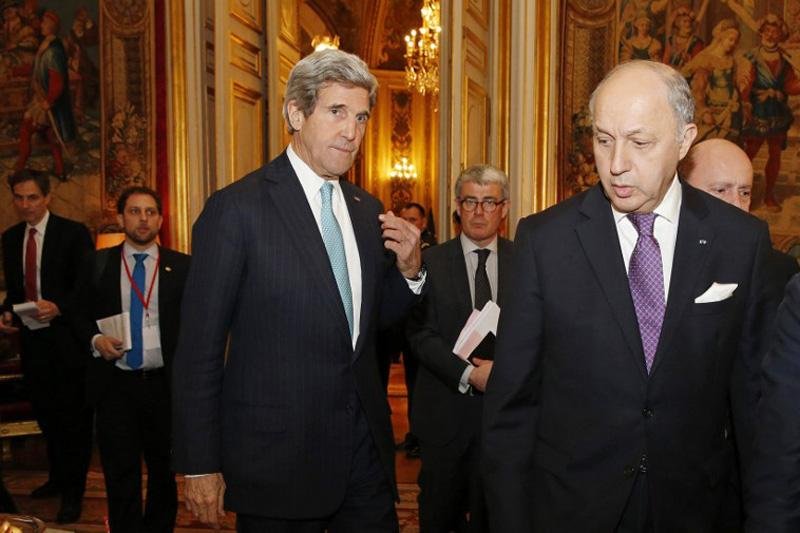 Encontro entre os chefes da diplomacia de Moscou, Paris, Washington, Berlim, Londres e UE em Paris