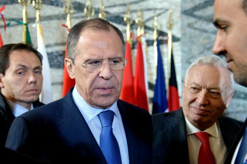  Lavrov indicou que informar&aacute; ao presidente Vladimir Putin sobre a conversa com seu colega americano