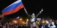 Ucranianos da Crimeia comemoraram resultado de referendo
