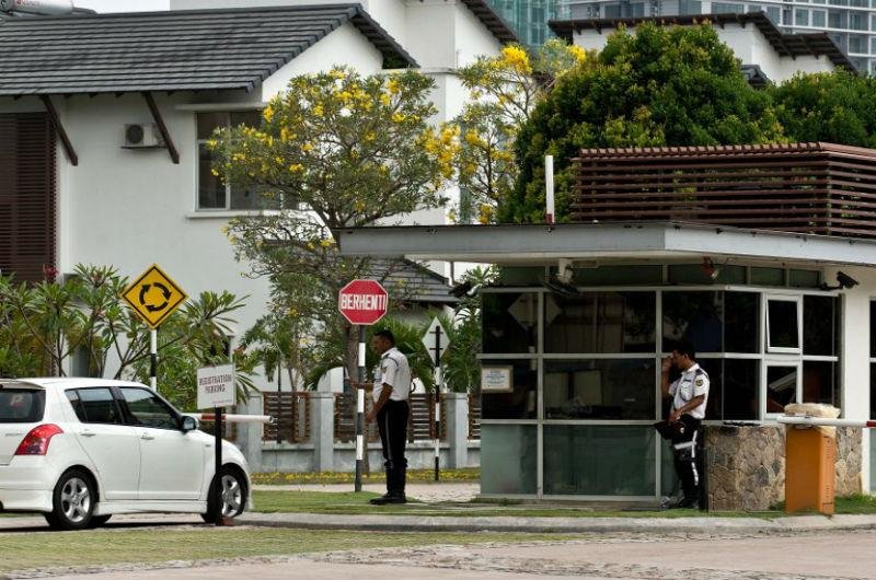 Complexo residencial  onde morava piloto de avi&atilde;o desaparecido