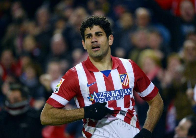 Atl&eacute;tico de Madrid de Diego Costa vai encarar o poderoso Bar&ccedil;a