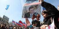 Milhares protestam em Donetsk para deixar controle da Ucrânia por Moscou