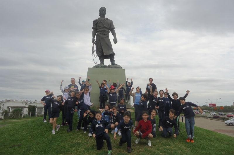 Projeto do col&eacute;gio Marista S&atilde;o Pedro visita pontos culturais da Capital