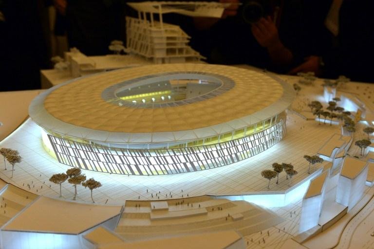 Novo est&aacute;dio ser&aacute; inspirado no Coliseu