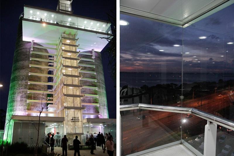 Obra do Pisa cria espa&ccedil;o tur&iacute;stico para observa&ccedil;&atilde;o da orla do Gua&iacute;ba