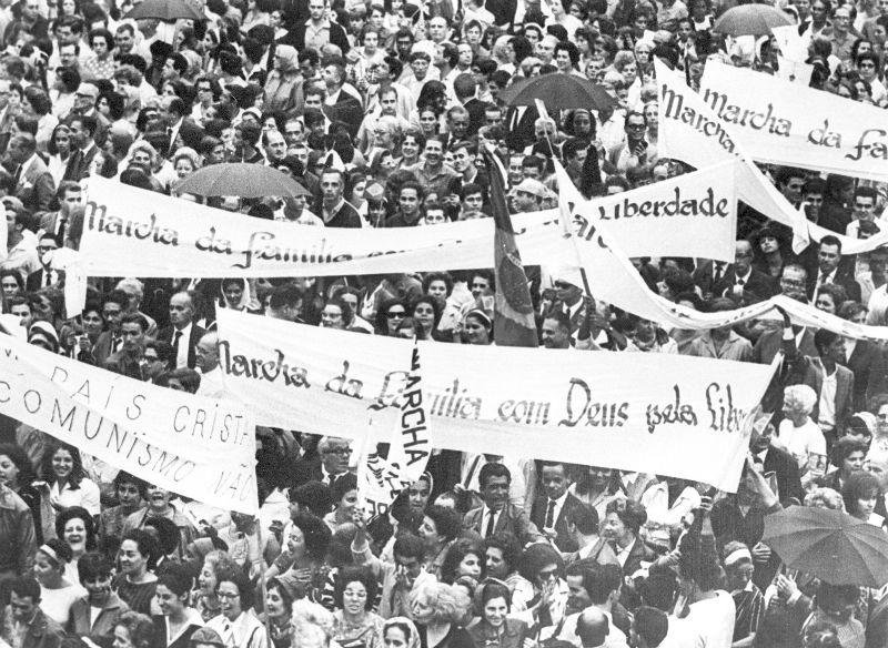 Marcha da Fam&iacute;lia reivindicava liberdade