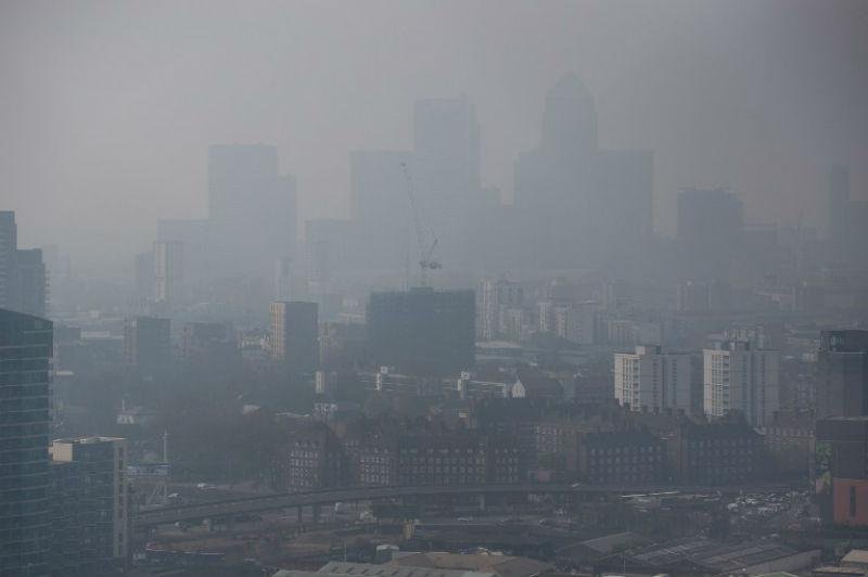 N&iacute;veis de polui&ccedil;&atilde;o na Inglaterra alcan&ccedil;am n&iacute;veis alarmantes 