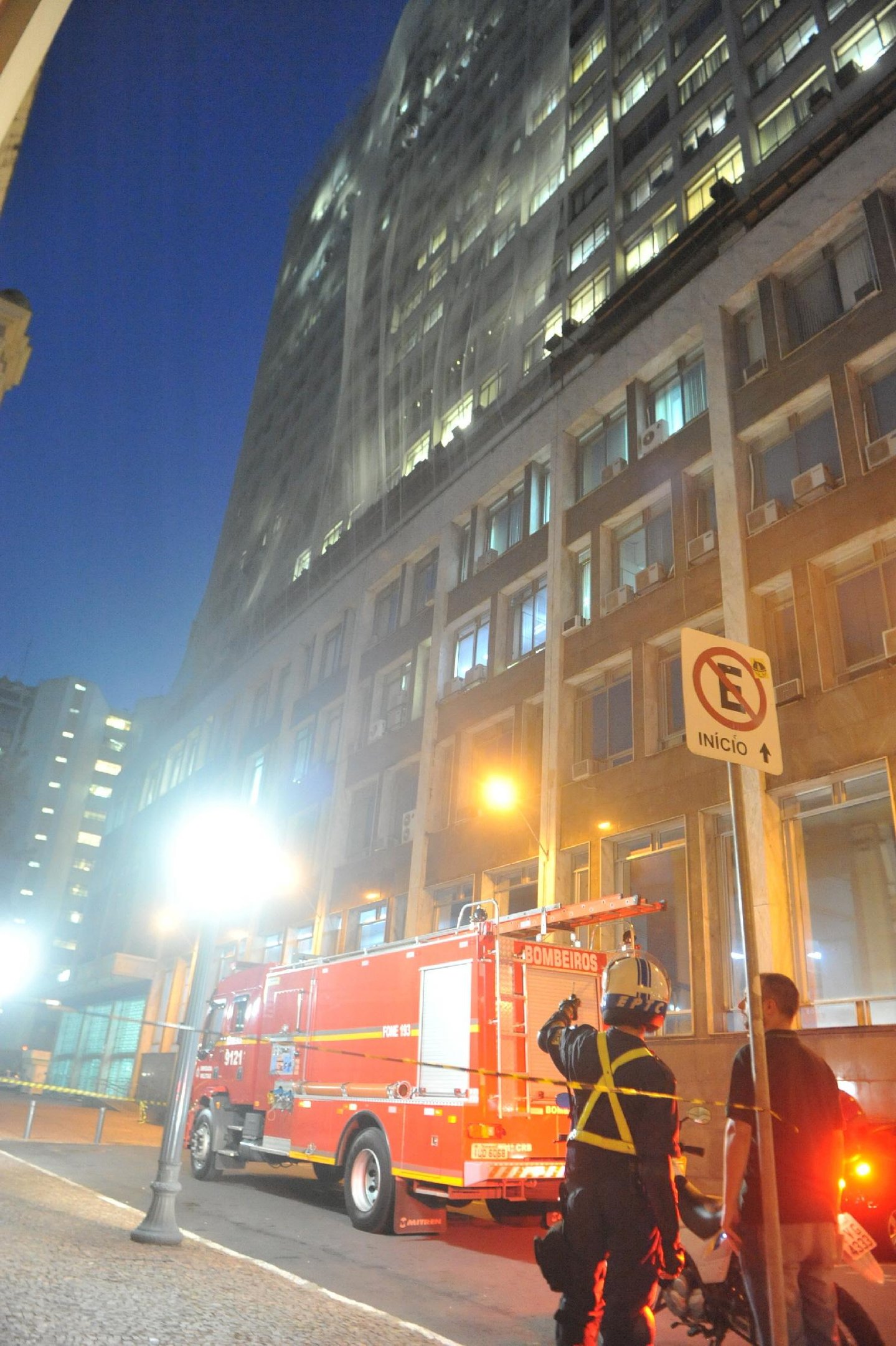 Corpo de Bombeiros foi deslocado ao local