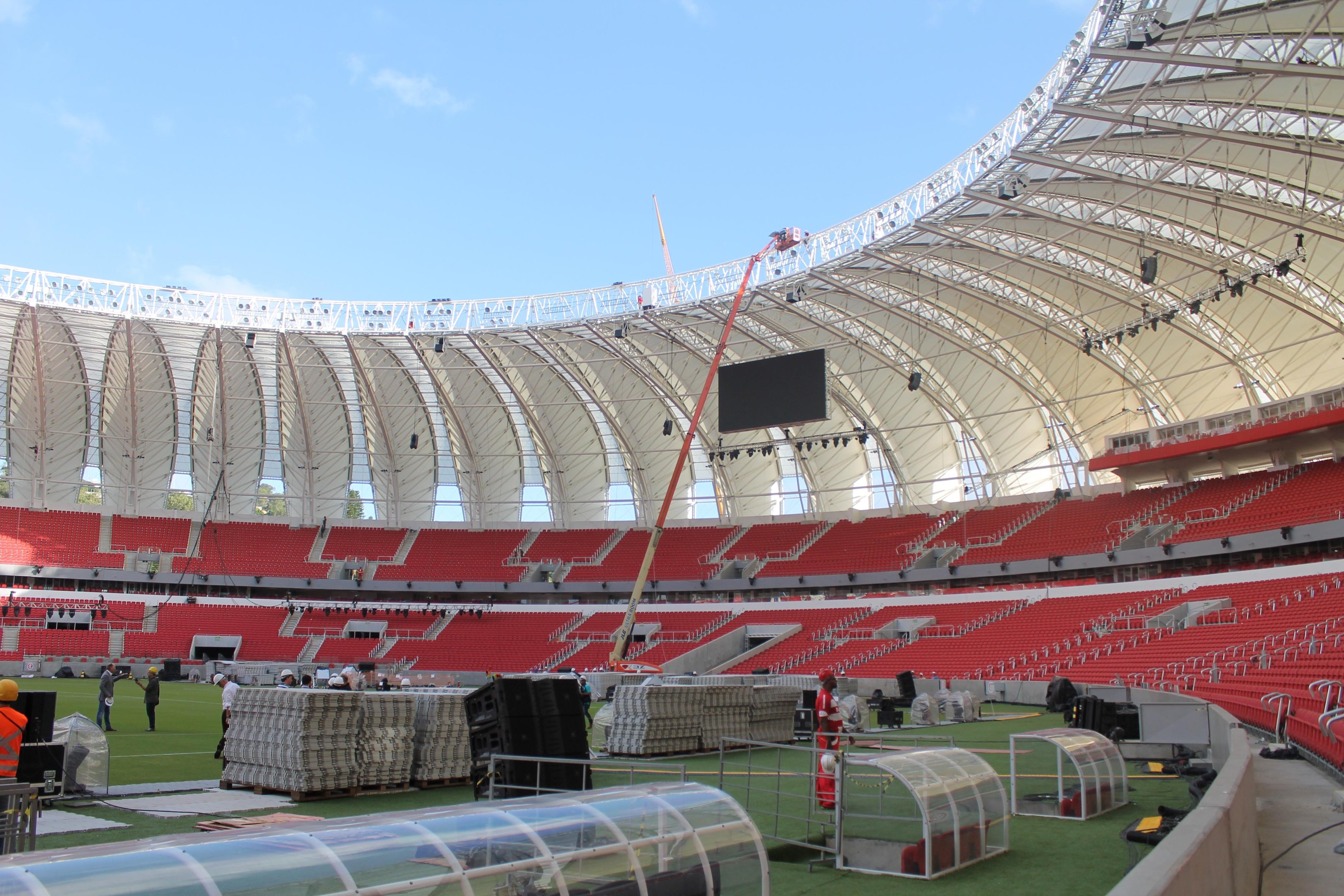 Beira-Rio tem licen&ccedil;a especial para evento de abertura