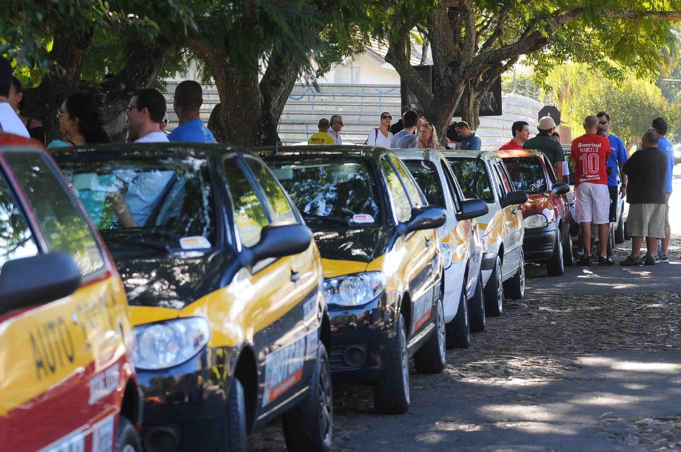 Categoria realizou protesto na manh&atilde; deste s&aacute;bado