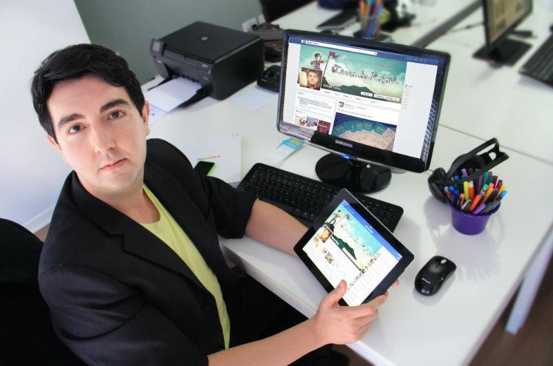 Rafael decidiu antes do Jornalismo que futuro seria no meio digital