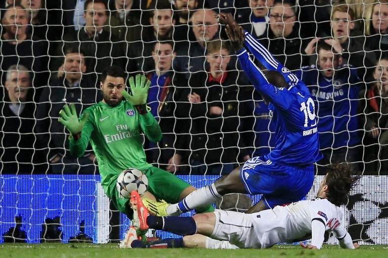 Demba Ba garantiu Chelsea na semifinal da Liga dos Campe&otilde;es