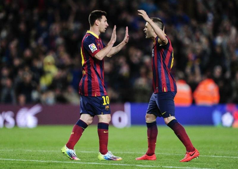 Messi anotou o gol que garantiu a vit&oacute;ria para o Barcelona