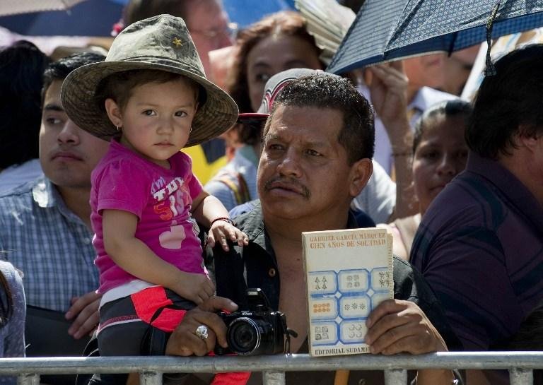 M&eacute;xico se despede de Gabriel Garc&iacute;a M&aacute;rquez