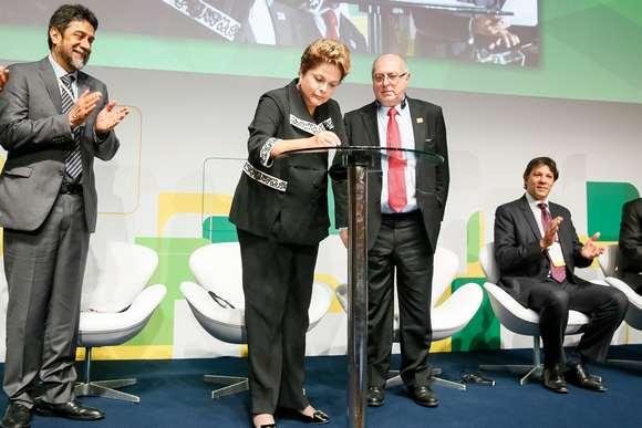 Durante evento em S&atilde;o Paulo Dilma sanciona Marco Civil da Internet