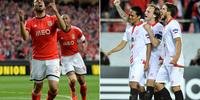 Benfica e Sevilla largam em vantagem nas semifinais da Liga Europa