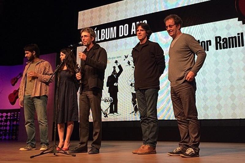 Artista levou pr&ecirc;mio de Melhor &Aacute;lbum, produtor e int&eacute;rprete