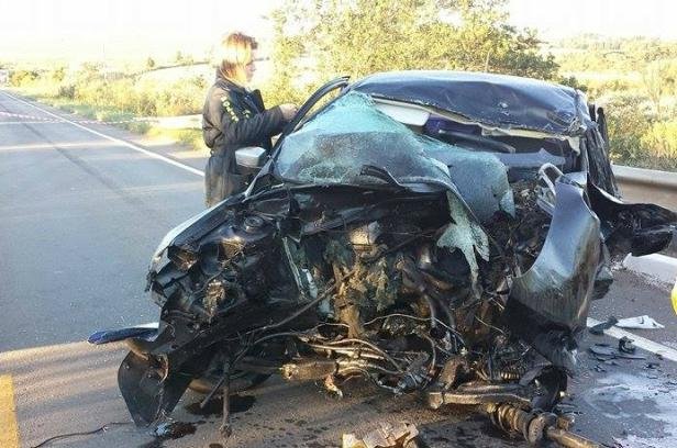 Saul Rodrigues Caminha J&uacute;nior, de 26 anos, condutor do Voyage, morreu na hora 