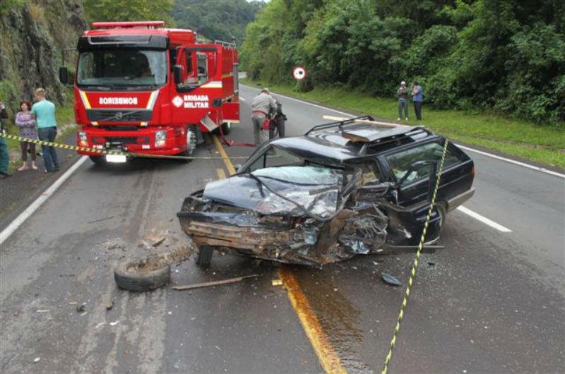 Acidente ocorreu na ERS 129 entre Vespasiano Corr&ecirc;a e Mu&ccedil;um
