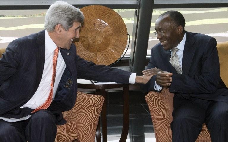 John Kerry fez discurso na capital da Eti&oacute;pia, Adis Abeba, neste s&aacute;bado